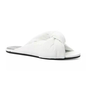 NIB Marc Fisher LTD Olgalia Women's Sandal White Size 6 M (MSRP $150)